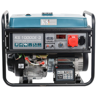 Generator de curent trifazat cu pornire electrica KS 10000E-3 ATS
